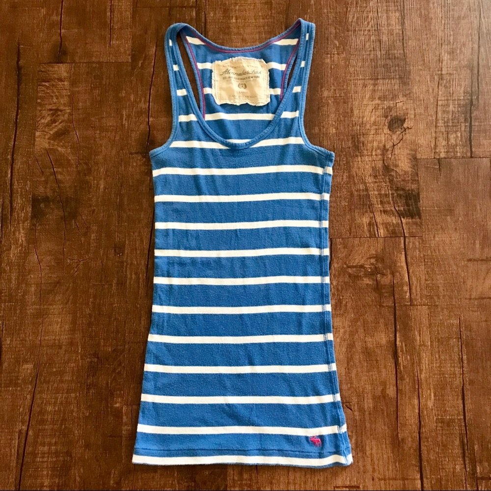 Abercrombie & Fitch Striped Tank Top